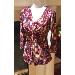 Daisy Fuentes blouse. Great colors
